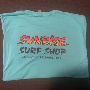 Mens XL Sunrise Surf Shop T Shirt